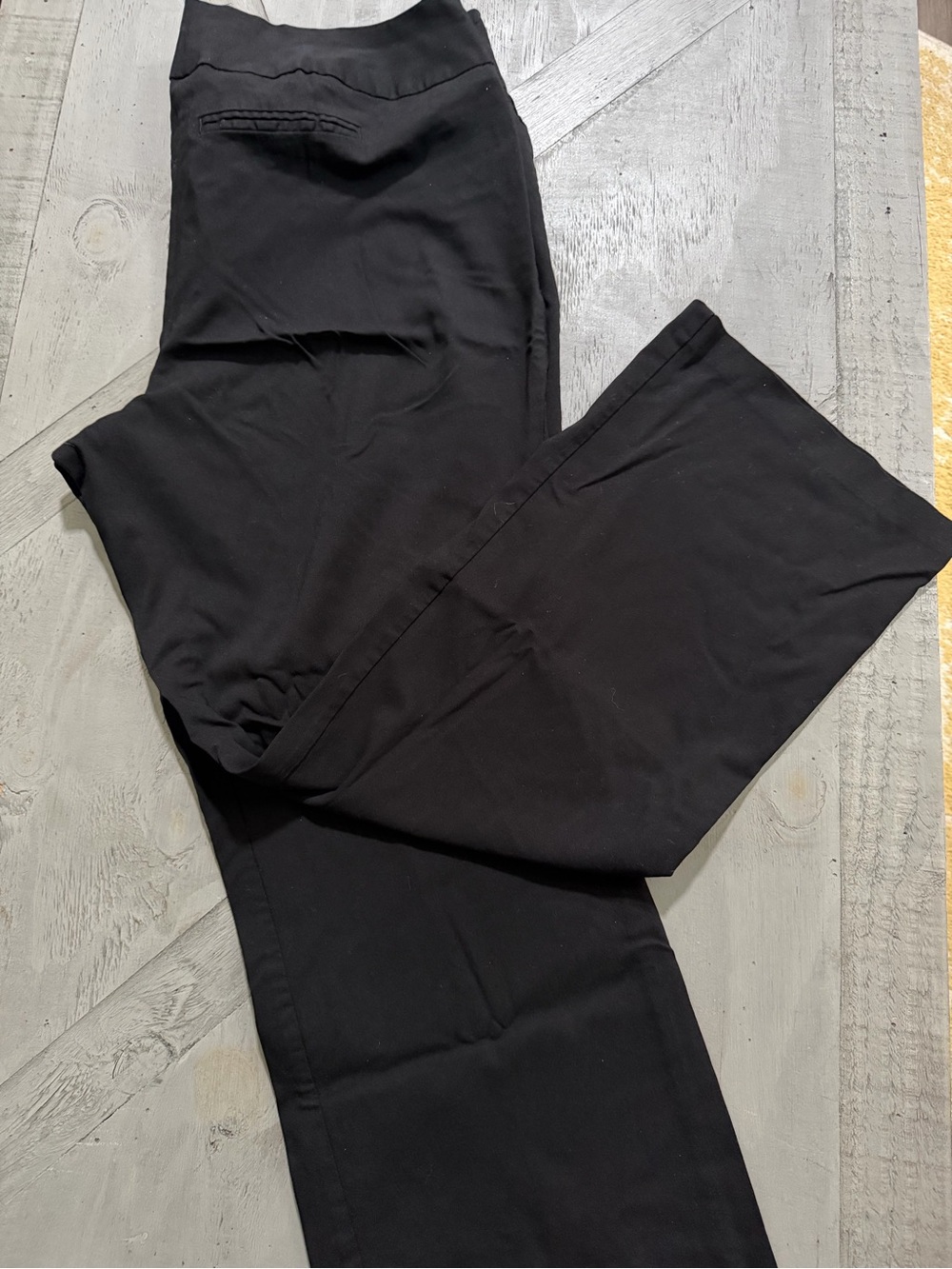 Torrid Black Women’s Dress Pants - Wide Leg Size 20R VGUC 4 Faux Pockets